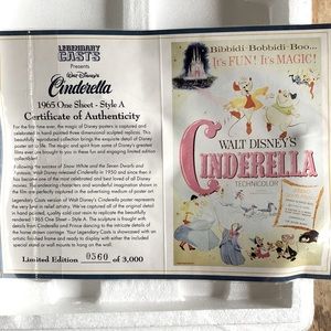 Walt Disney Showcase Limited Edition 3-D Movie poster